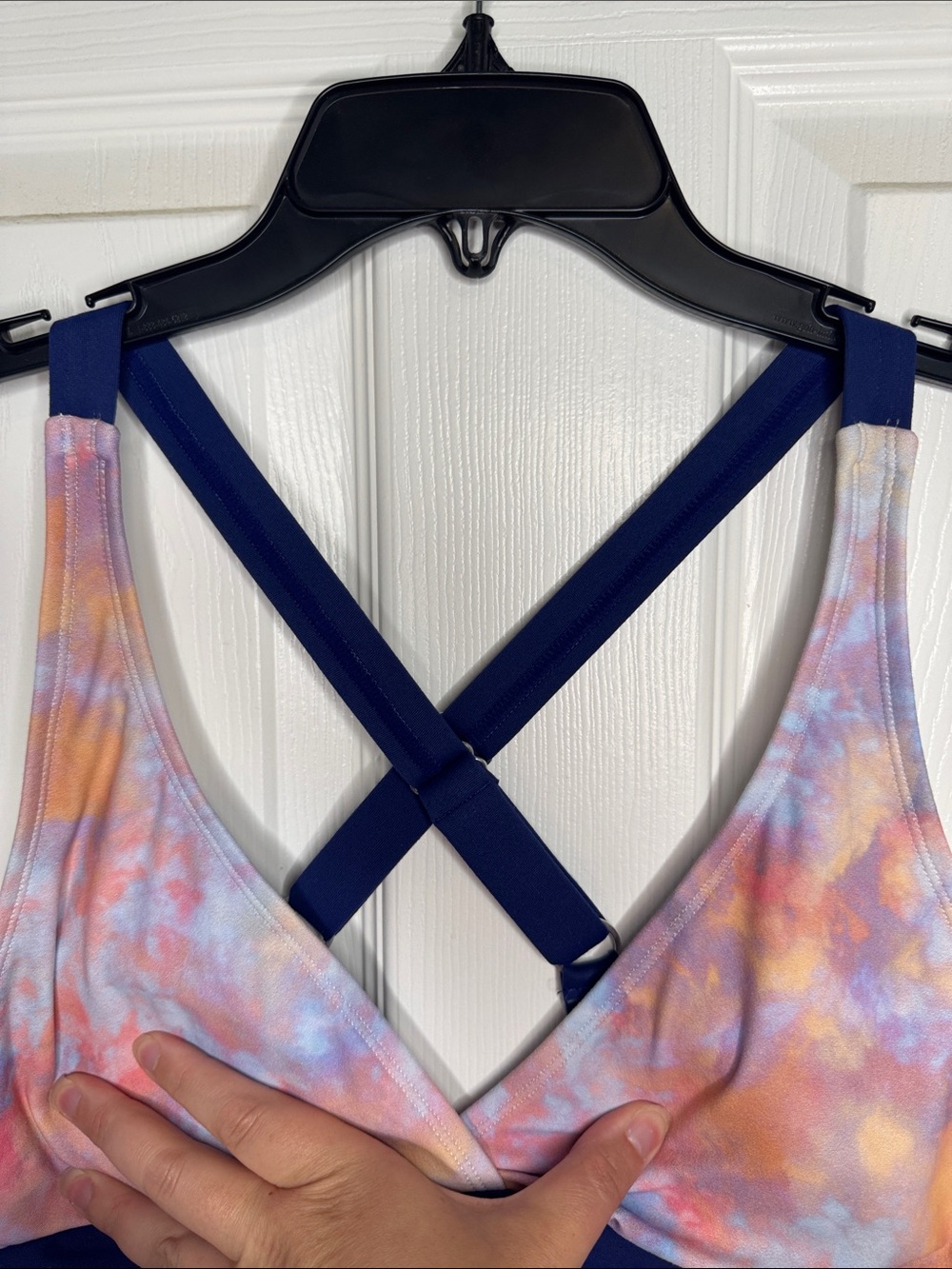 NWOT Woman’s Tie-dye Bathing Suit Top - Picture 2 of 6